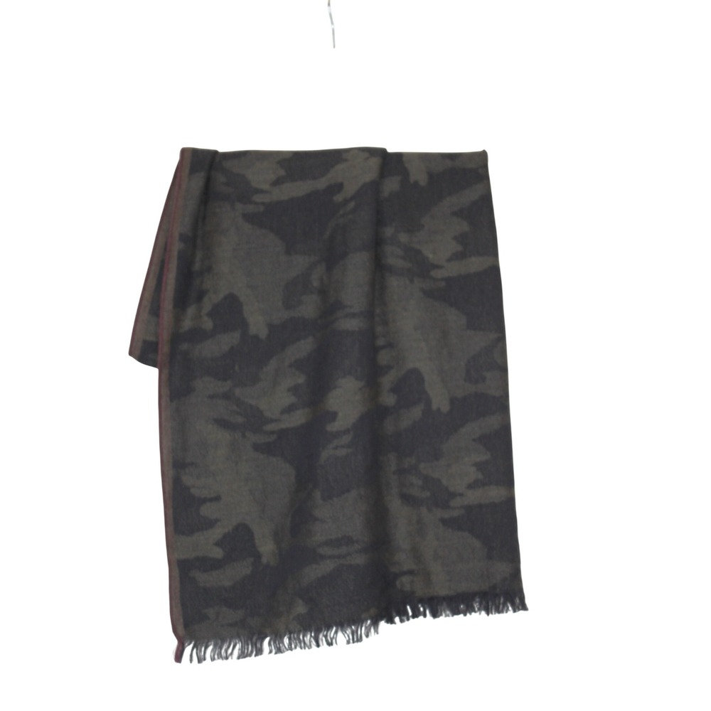 Abercrombie & Fitch Military Corpcore Oversized Camo Scarf Blanket Accessory